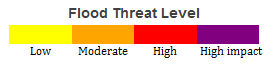 Flood Threat Legend